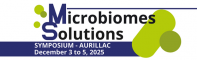 Logo du symposium microbiomes solutions